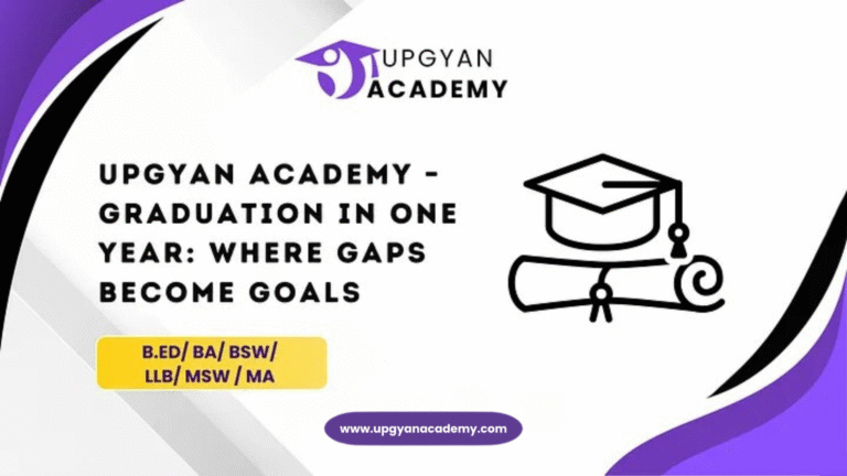 Upgyan Academy — Where Gaps Become Goals