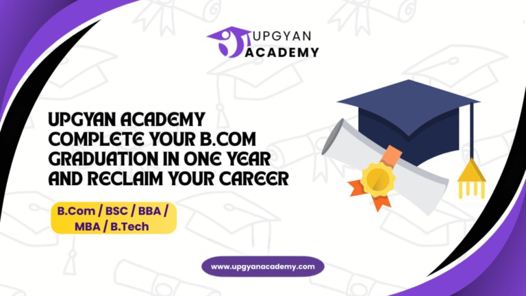 Upgyan Academy – Outcome-Focused Academic Pathways for Highly Motivated Learners