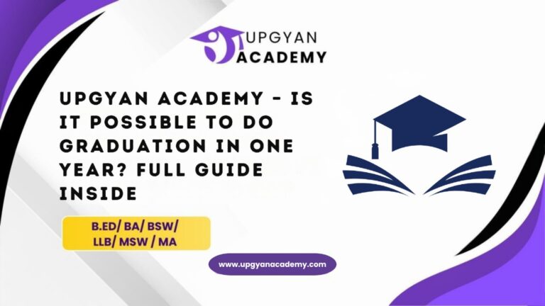 Upgyan Academy – Clearing the Confusion Around Accelerated Degree Pathways in Mumbai