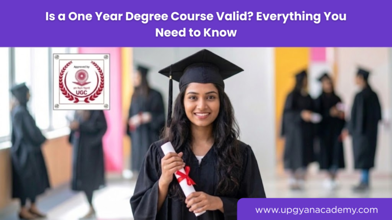 Is a One Year Degree Course Valid? Everything You Need to Know