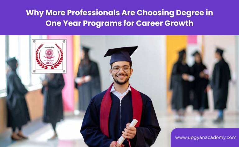 Why More Professionals Are Choosing Degree in One Year Programs for Career Growth