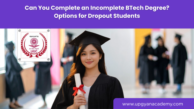 BTech for Dropout Students: How to Restart Your Engineering Degree