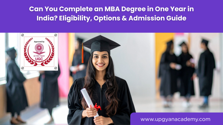 Can You Complete an MBA Degree in One Year in India? Eligibility, Options & Admission Guide