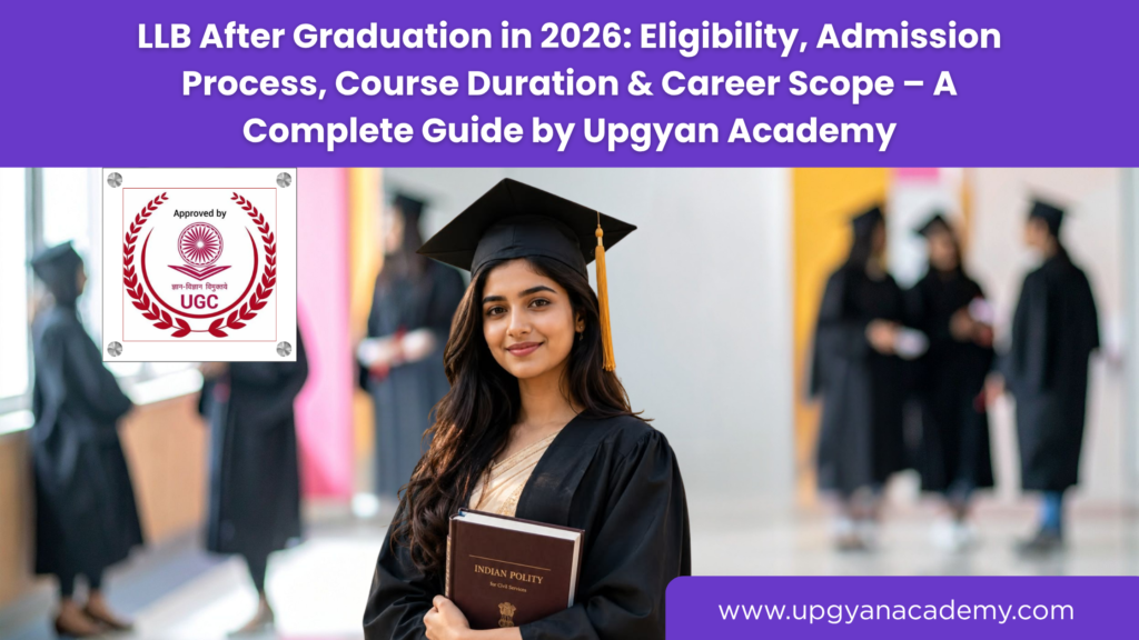 LLB After Graduation in 2026-Upgyan Academy